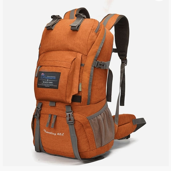 MOUNTAINTOP 40L Hiking Backpacks with Rain Cover - Picture 1 of 8